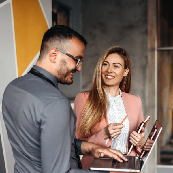 Smiling Business People